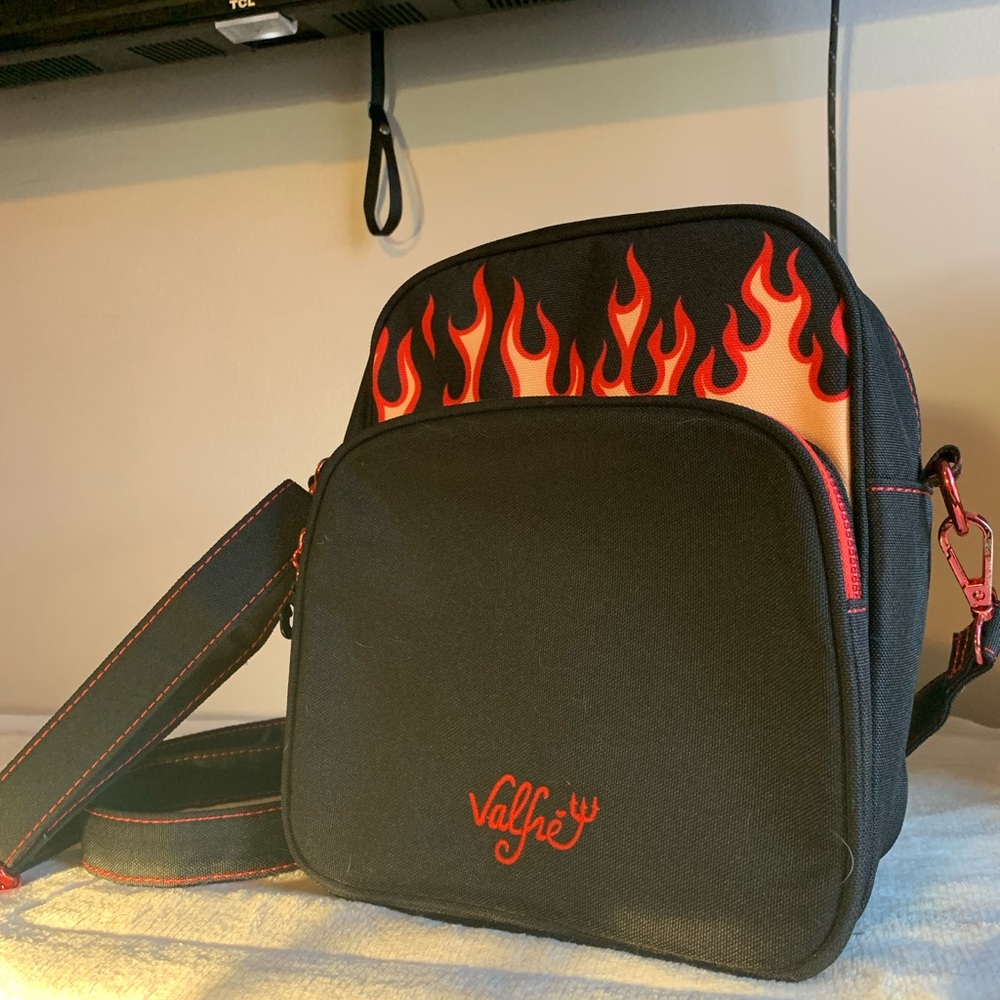 Loungefly x Valfre Lucy Fire Passport Bag